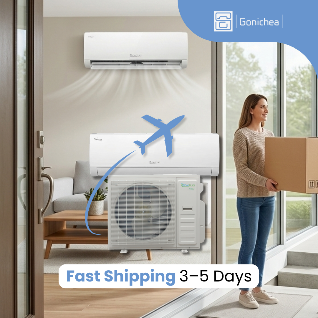 Tri Zone 24 SEER2 Ductless Mini Split Air Conditioner Inverter Wifi Heat Pump