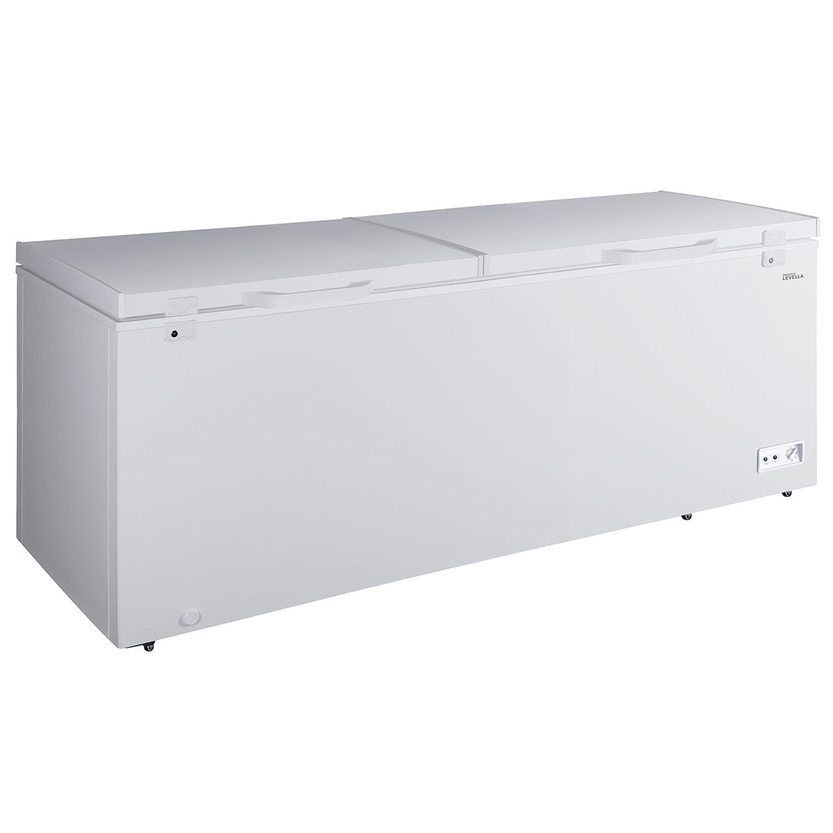 Premium Levella® 25.0 Cu. Ft. White Chest Freezer. Adjustable Temperature Control.