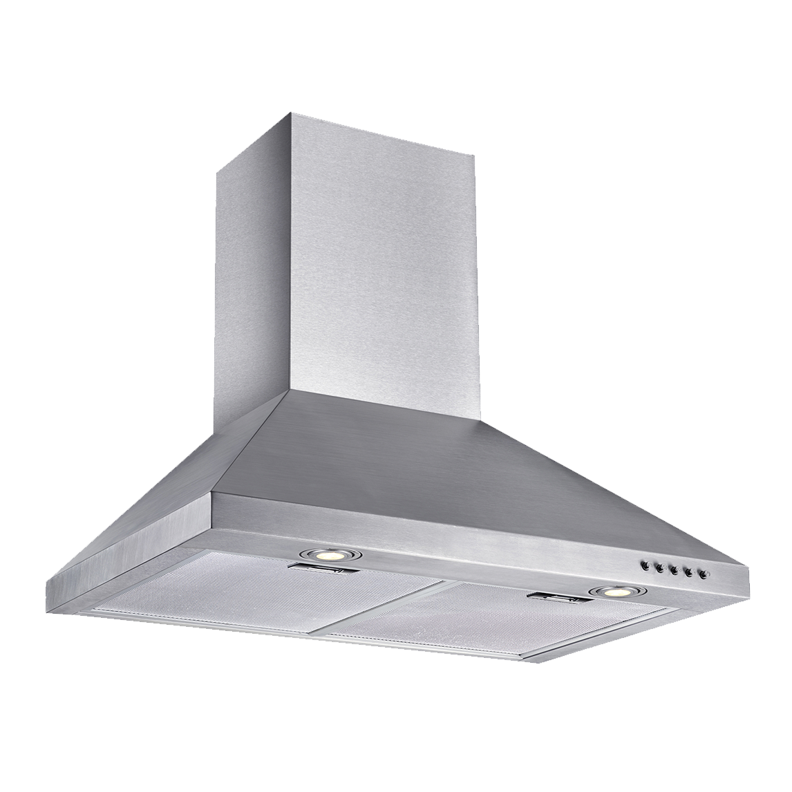 Campana extractora premium de 30 pulgadas. Acero inoxidable. 3 velocidades con temporizador.