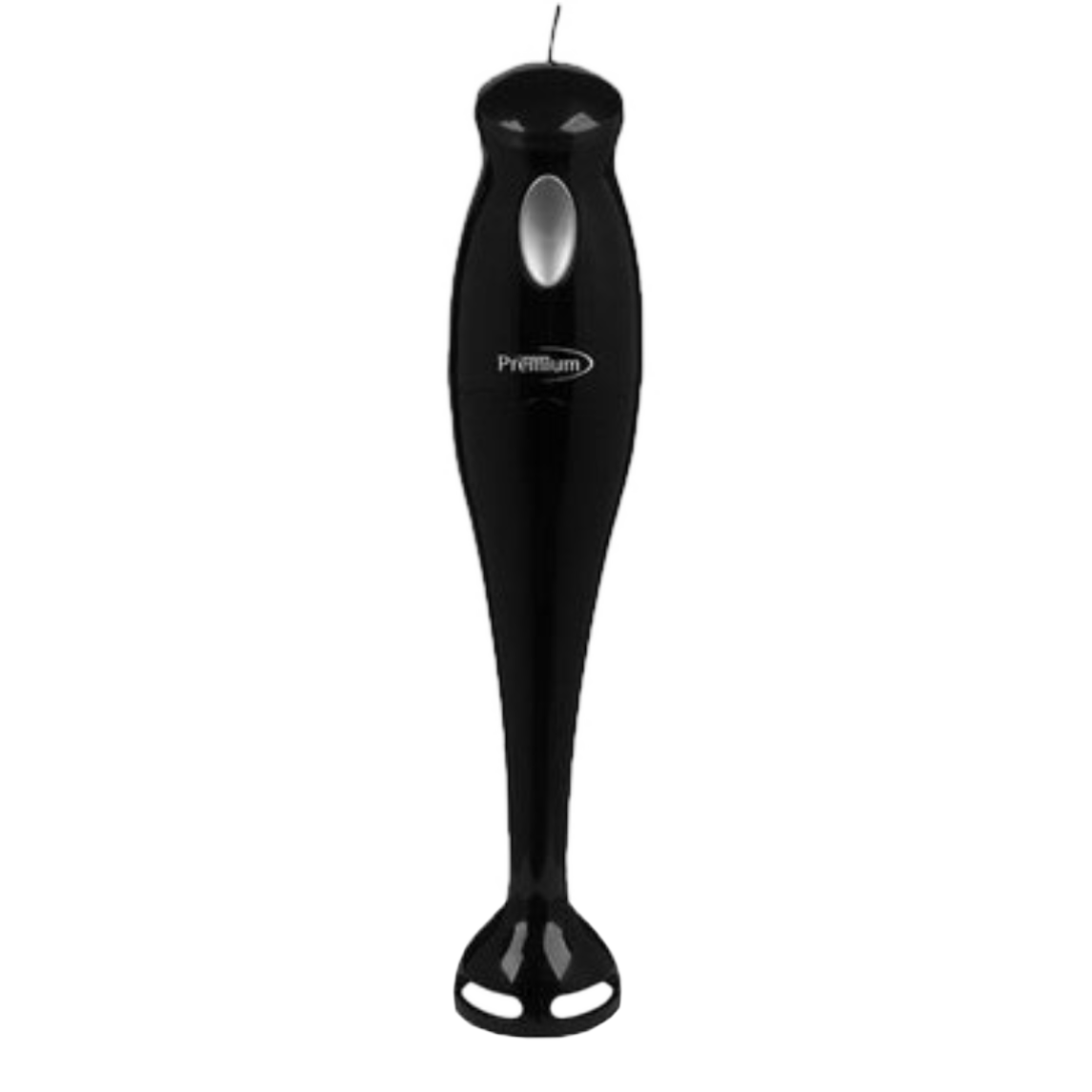 Premium - 1-Speed Black Hand Blender