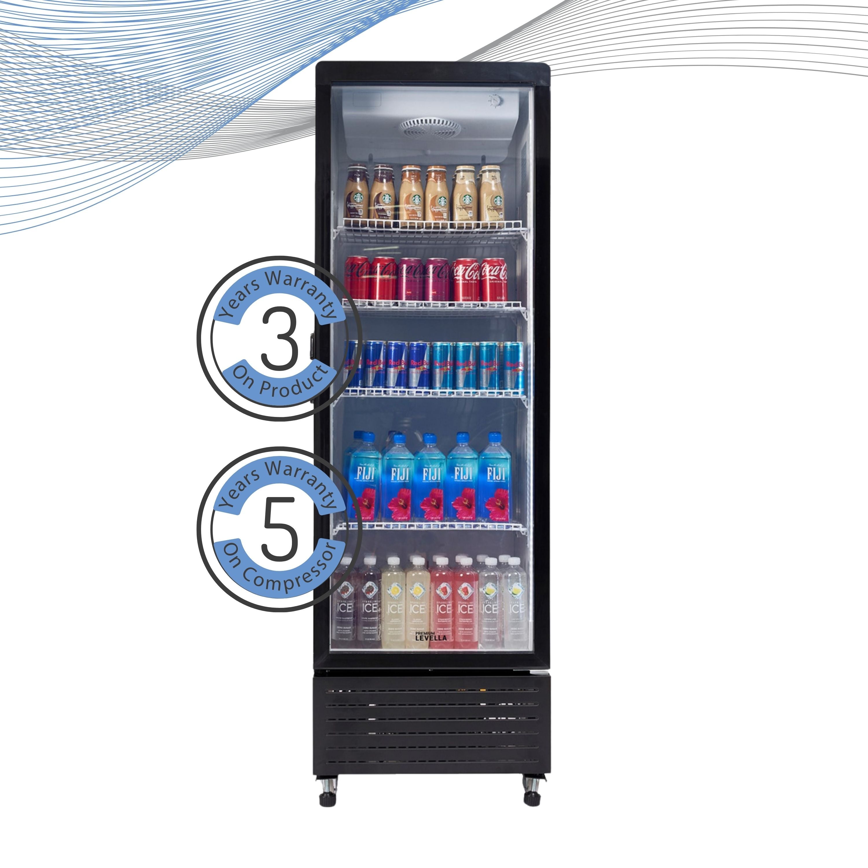 Premium Levella® 10.0 Cu. Ft. Single Door Display Refrigerator