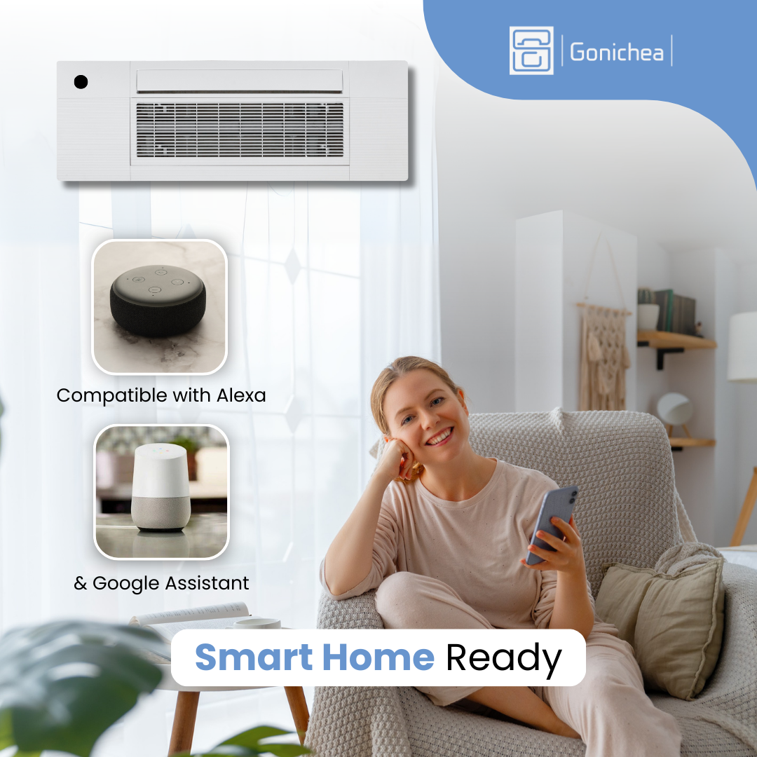 Sistema completo de aire acondicionado con bomba de calor Inverter mini-split sin ductos Premium Levella® de 12,000 BTU y 21.4 SEER2, 230 V. Incluye WIFI.