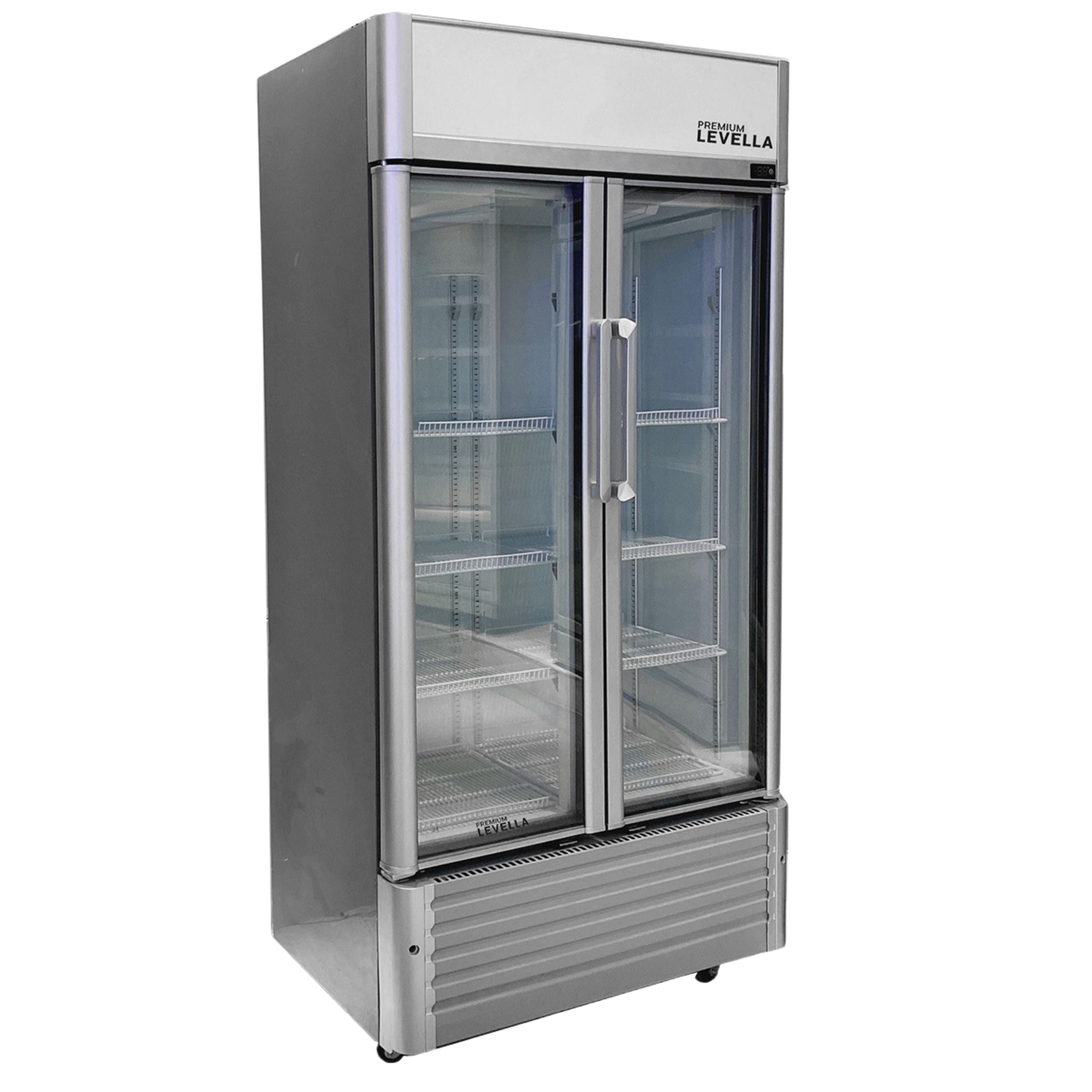 Premium Levella®  21 Cu. Ft. Vertical Refrigerator Display. Merchandiser Refrigerator.