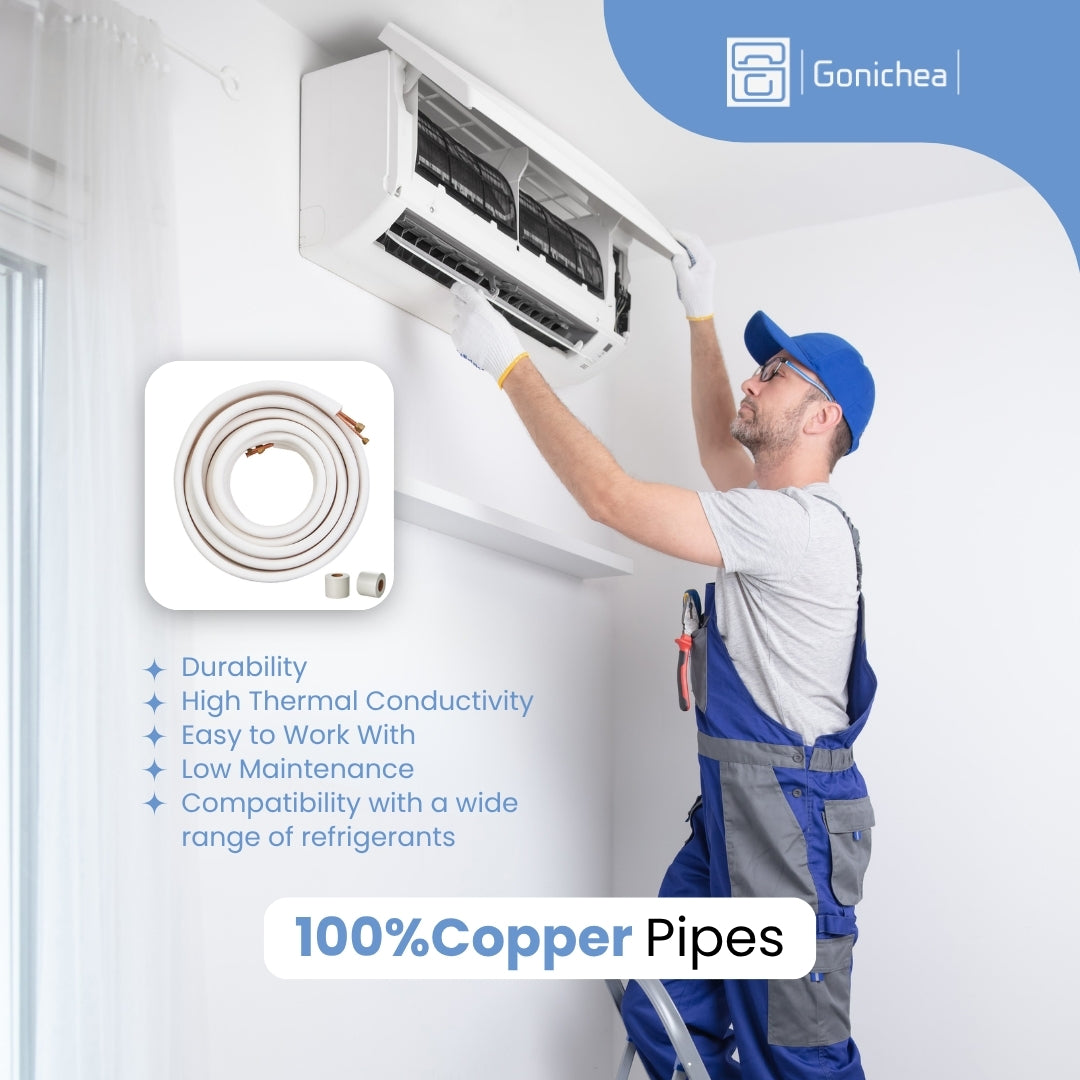 Sistema completo de aire acondicionado con bomba de calor Inverter mini-split sin ductos Premium Levella® de 18,000 BTU y 17 SEER2 de 230 V.