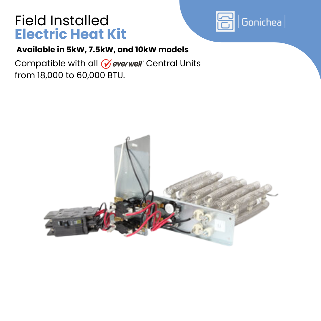 AIR CONDITIONER HEATER WITH CIRCUIT BREAKER FROM 5.0KW TO 10KW 208-220V/1PH/60HZ