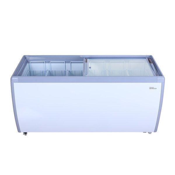 Premium Levella® 15.9 Cu. Ft. Double Glass Door Chest Freezer