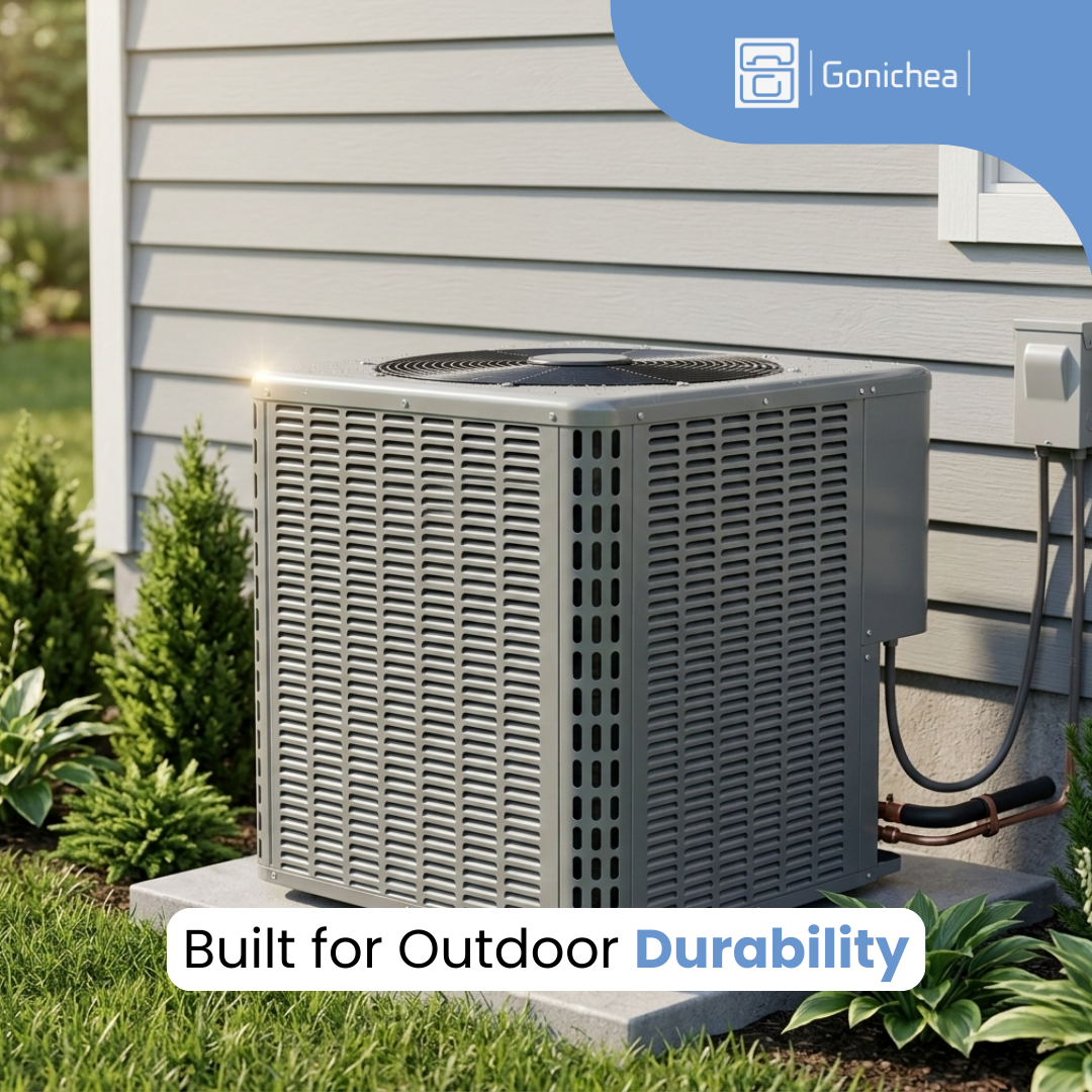 Everwell® 3.5 TON 14.3 SEER2 Ducted Central Split Air Conditioner Heat Pump System.