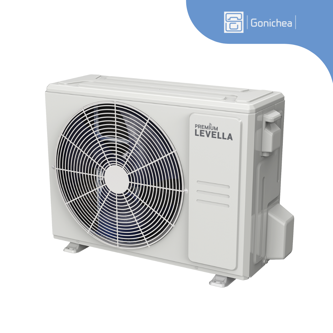 Premium Levella® 12,000 BTU 21.4 SEER2 Ductless Mini-Split Inverter Air Conditioner Heat Pump System Full Set 230V. WIFI Included.