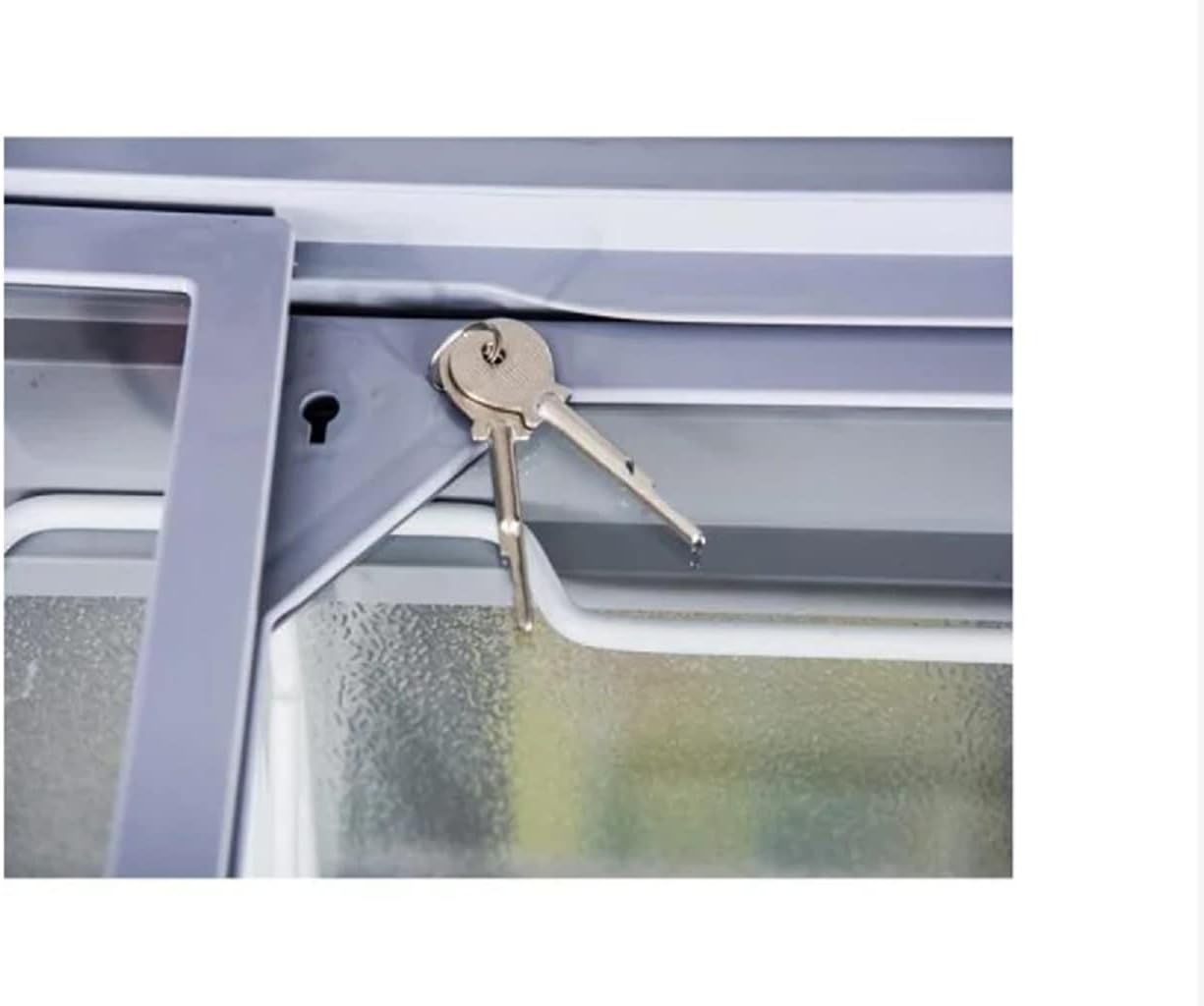 Premium Levella® 9.5 cu ft Display Freezer/Refrigerator with Double Curved Glass Doors – White | Residential and Commercial Use