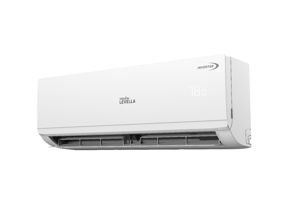Premium Levella® 12,000 BTU 16 SEER2 Ductless Mini-Split Inverter Air Conditioner Only Cold System Full Set 115V. WIFI Included.