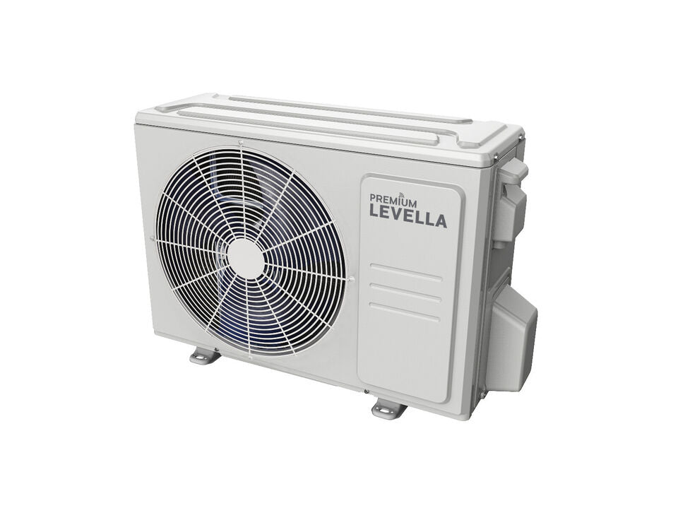 Premium Levella® 12,000 BTU 16 SEER2 Ductless Mini-Split Inverter Air Conditioner Only Cold System Full Set 115V. WIFI Included.