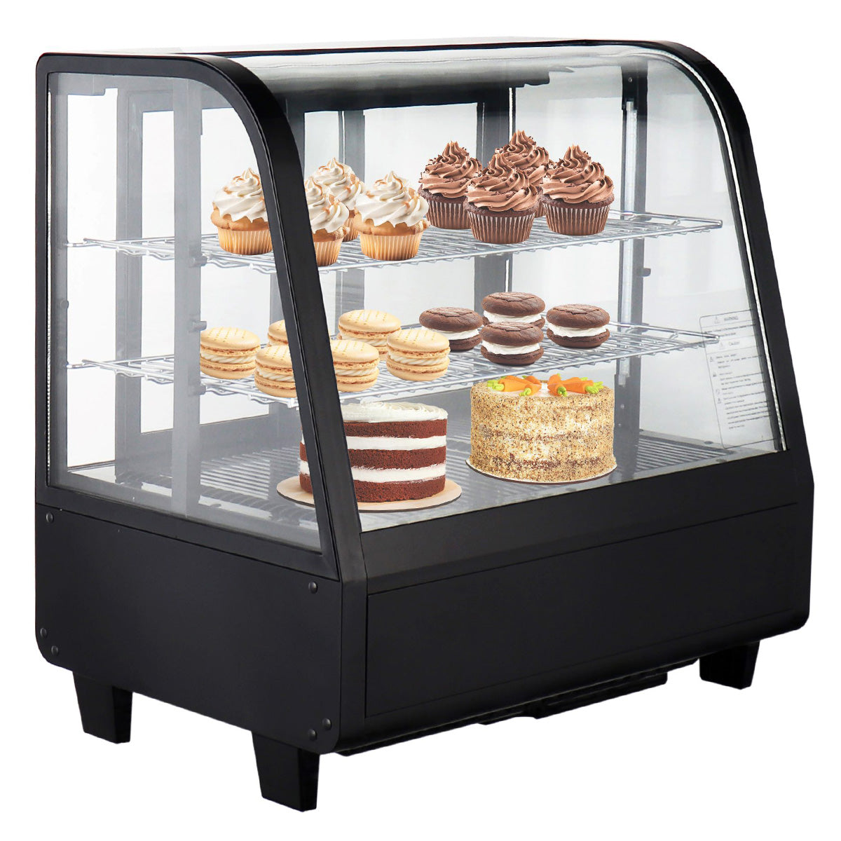 Vitrina refrigeradora de mostrador Premium Levella® de 3,5 pies³